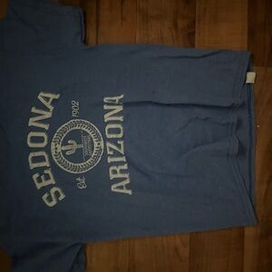 Delta pro weight blue Sedona Arizona 1902 t shirt youth medium